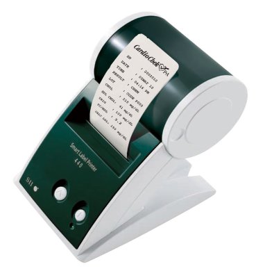 Портативный термопринтер Smart Label printer 440  Термопринтер поддерживает печать в двух форматах - на наклейках (ярлыках) или на бумаге. Принтер сочетает в себе небольшой размер, высокую скорость печати, легкость в обслуживании и надежность.