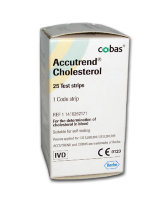 Тест-полоски Аккутренд Холестерин (Accutrend Cholesterol), 25 штук Roche / Accu-Chek