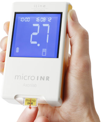 microINR® - Портативный коагулометр для определения протромбинового времени Система microINR предназначена для количественного 
определения протромбинового времени, выраженного в единицах МНО, для 
контроля за ходом пероральной антикоагулянтной терапии (ПАТ) с 
ингибированием витамина К. 